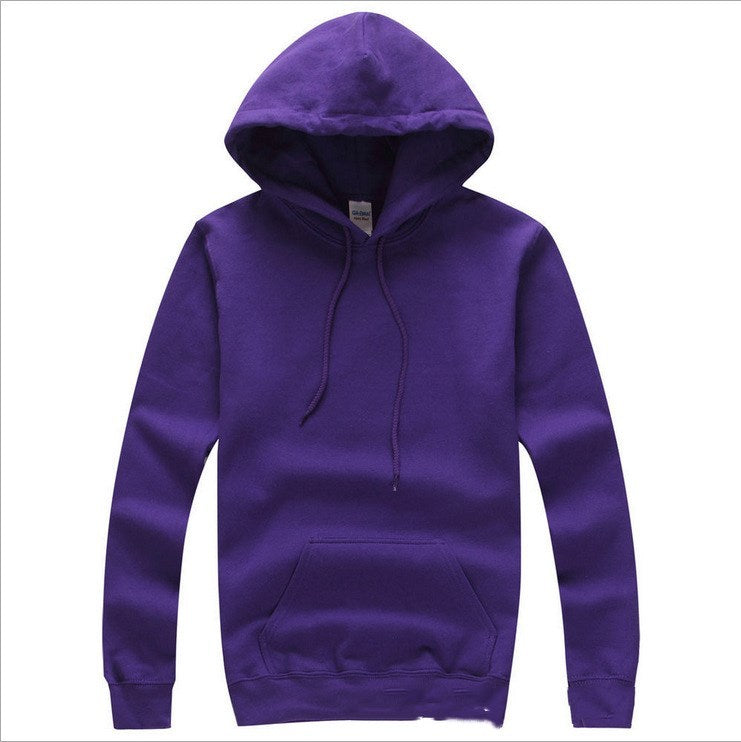 Pullover hip hop sportswear Style: Pullover Collar shape: round neck Sleeve length: long sleeve Hooded or not: Hooded Placket: cover Pattern: solid color Version: Slim Fit Color: white, red, purple, black, Navy, Size: XS, s, m, l, XL, XX 1. Asian sizes ar
