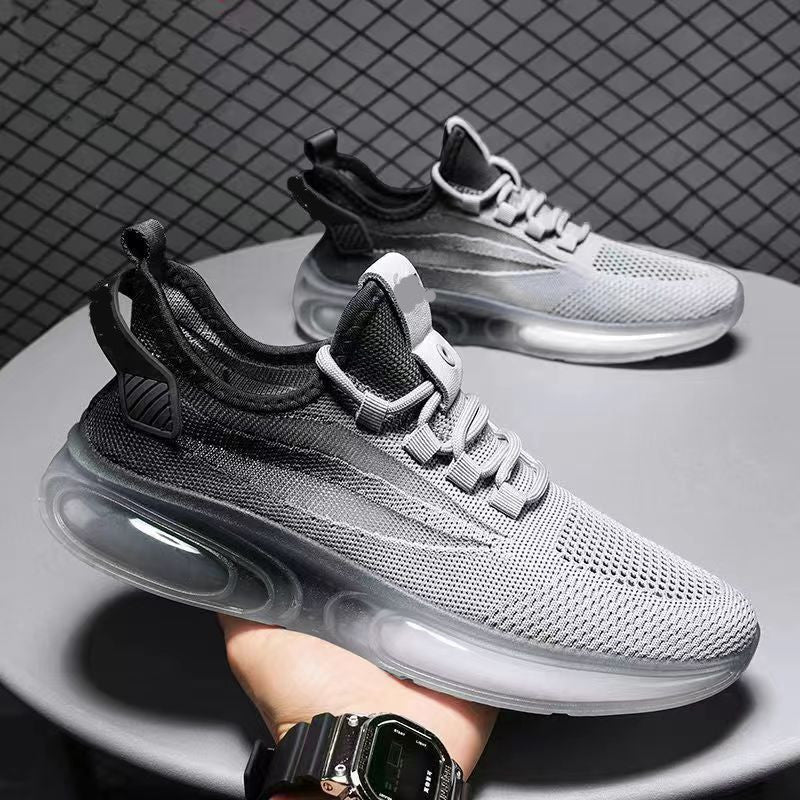 Fashion Breathable Thin Casual Shoes Product Information: Product Category: Platform Shoes Popular element: Hollowing out Style: Korean version Pattern: Match color Upper material: flying weave Toe shape: round head Function: Breathable Style: Casual Heel