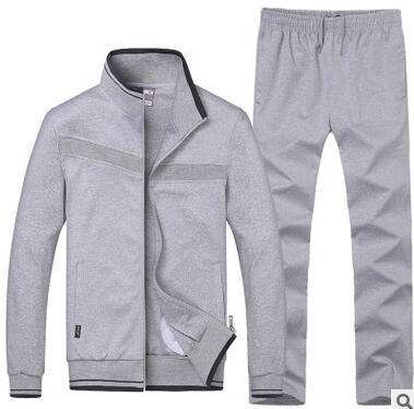 Middle-Aged And Elderly Sportswear Suits Product Information Brand: Fruit Tyrant Material: Cotton Size: L Xl 2xl 3xl 4xl 5xl 6xl 7xl 8xl Color Classification: Black (Two-Piece Suit) Dark Gray (Two-Piece Suit) Light Gray (Two-Piece Suit) Black (Three-Piece