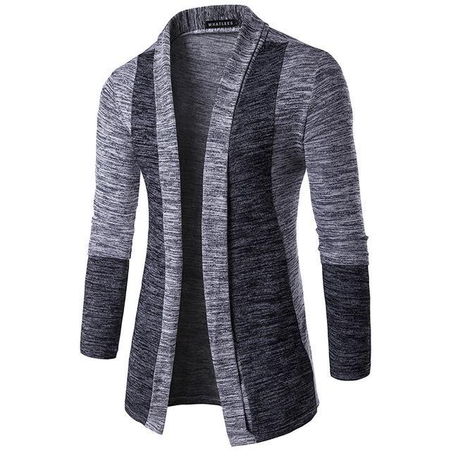 Men Knit Cardigan Coat Product material: Fabric name: polyester cotton Main fabric composition: cotton The content of main fabric ingredients: 30 (%) ize chart: Size chart: 1. Asian sizes are 1 to 2 sizes smaller than European and American people. Choose