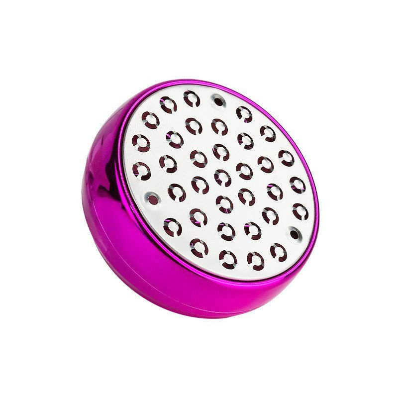 Stainless Steel Foot Skin Planing Dead Skin Calluses Foot Grinder Product information: Specifications: blue, pink, purple, rose gold, fog Blue, electroplated Rose Red Material: ABS 304 Shape: round Packing list: 1* Foot Grinder Product Image: Stainless St