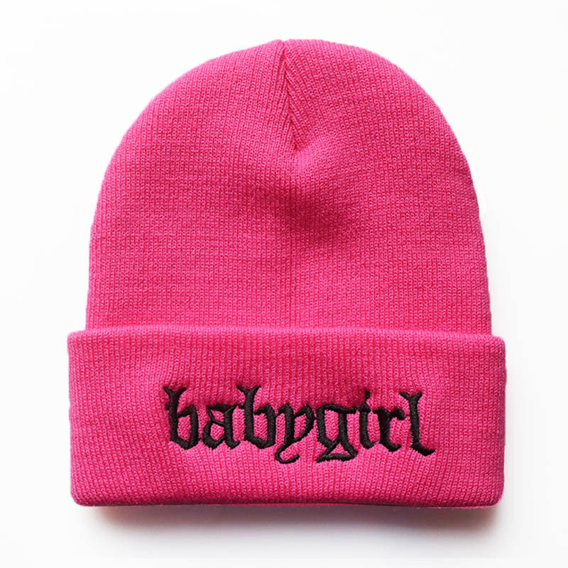 Embroidered Knitted Hat Warm Pullover Hip Hop Product Details: Product Category: Knitted Hat Applicable gender: neutral / both men and women Material: Wool Weaving method: warp knitting Processing method: embroidery Popular elements: hip-hop Pattern: Alph