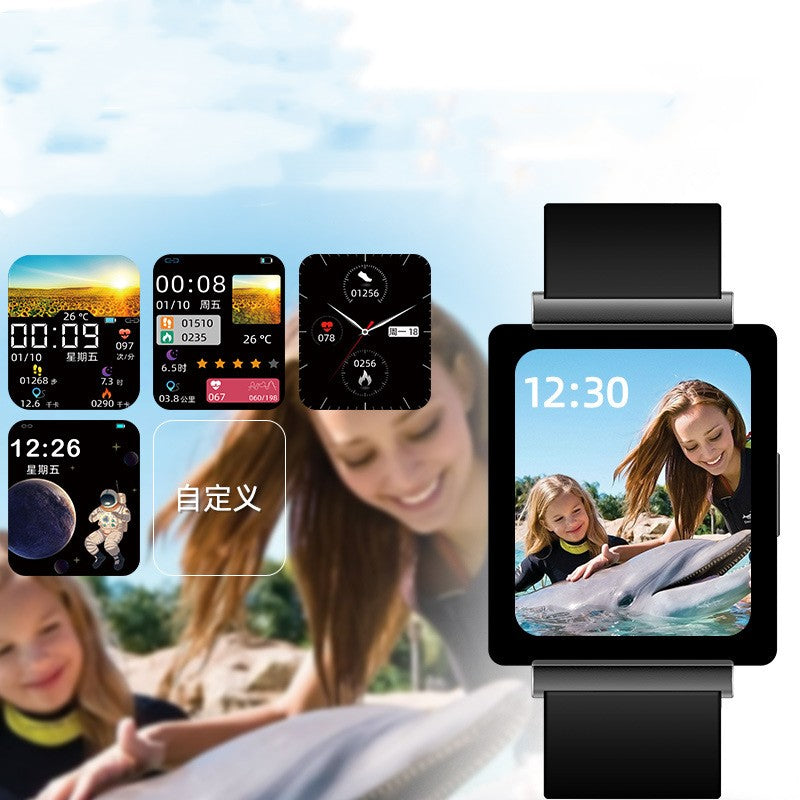 Smart Watch Body Temperature Blood Sugar Heart Rate Product information : Operation mode: touch+key. Wrist band material: tpu Strap style: sports Functions: waterproof, step counting, heart rate monitoring, blood pressure measurement, social entertainment