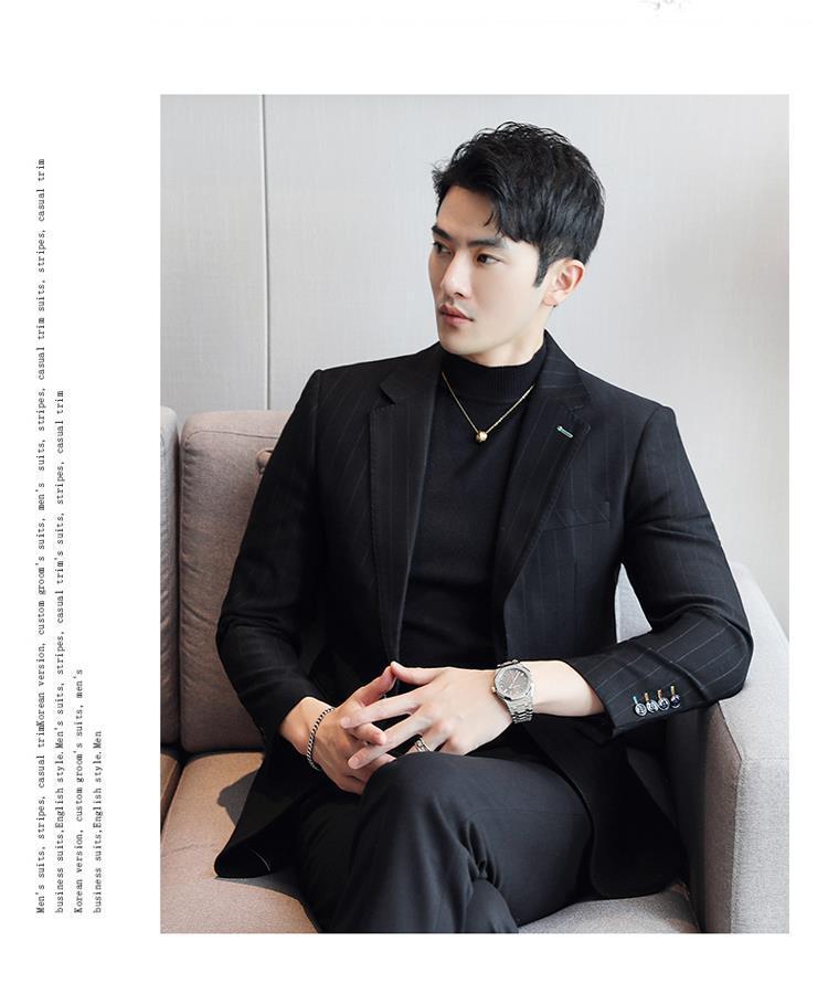 Four Seasons Plus Size Leisure Suits For Men Coat Top Product information: Pocket Style: bag cover slit pocket Color: black, blue, navy blue Size: S,M,L,XL,2XL,3XL,4XL,5XL Lining composition: Polyester Fiber Applicable scenario: Work Note: 1. Asian sizes