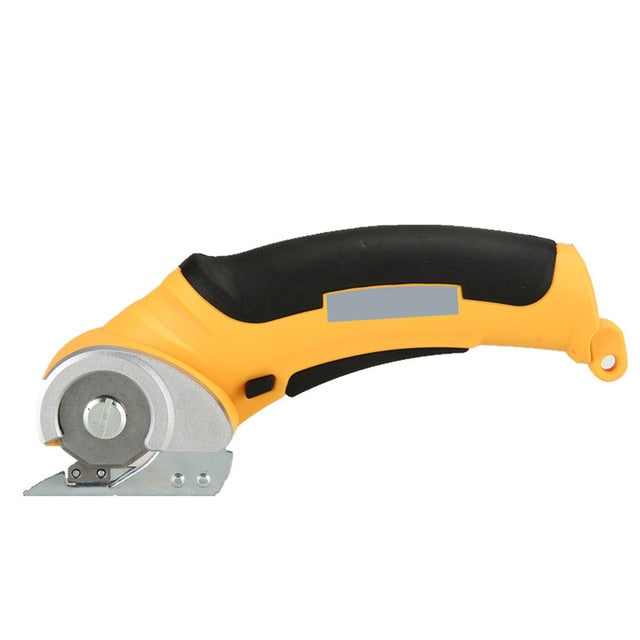 Rechargeable Cordless Electric Scissors The Rechargeable Cordless Electric Scissors make your manual work more efficient and effortless. This multi-purpose rotary cloth cutter is the answer to hassle-free cutting of materials such as cardboard, leather, p