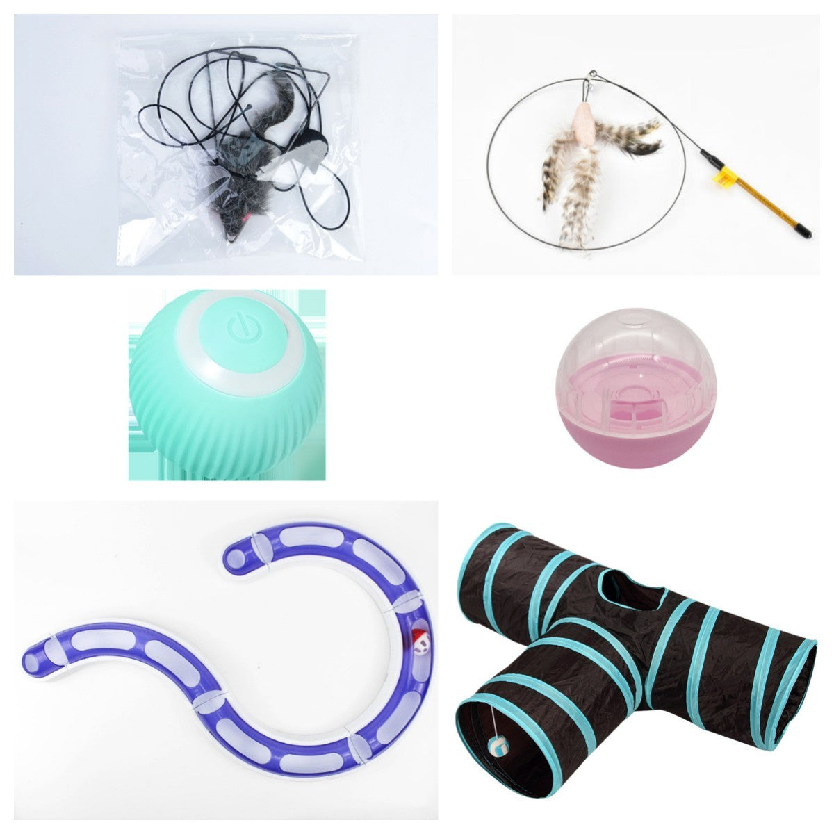 Cat Gravity Intelligent Rolling Ball Tease Toy Pet Automatic Rotating Ball Overview: 1. 43mm in "claw control" Different from the traditional rolling ball size on the market More suitable for cats The 'sense of control' of primitive hunting 2. Bionic Moti