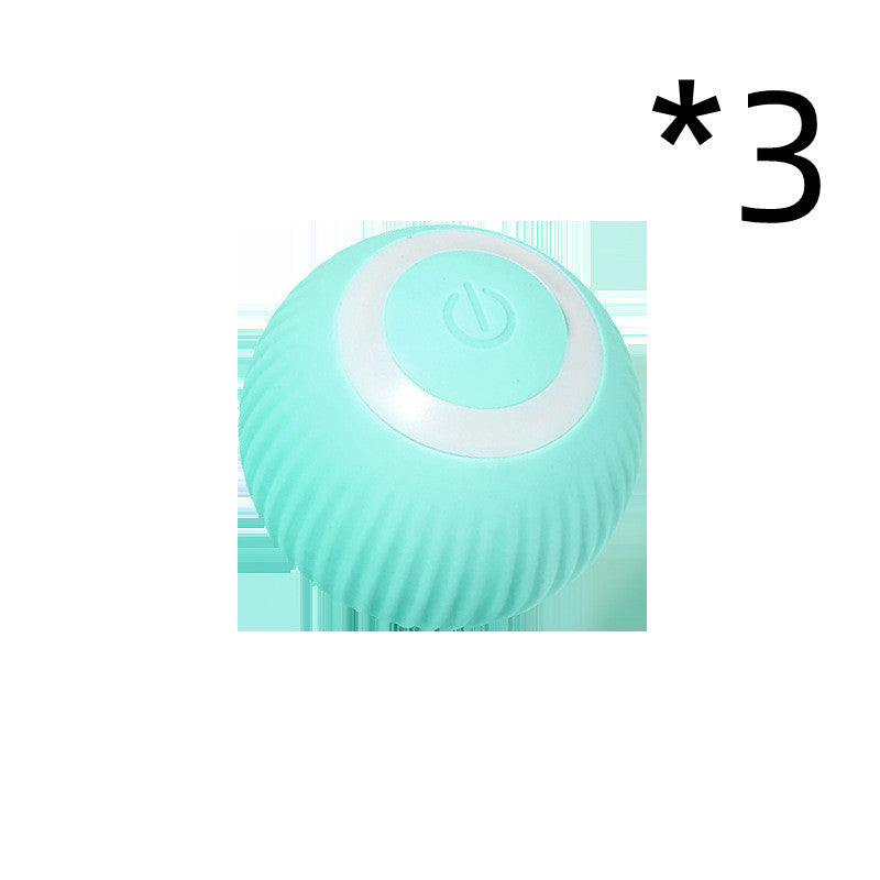 Cat Gravity Intelligent Rolling Ball Tease Toy Pet Automatic Rotating Ball Overview: 1. 43mm in "claw control" Different from the traditional rolling ball size on the market More suitable for cats The 'sense of control' of primitive hunting 2. Bionic Moti