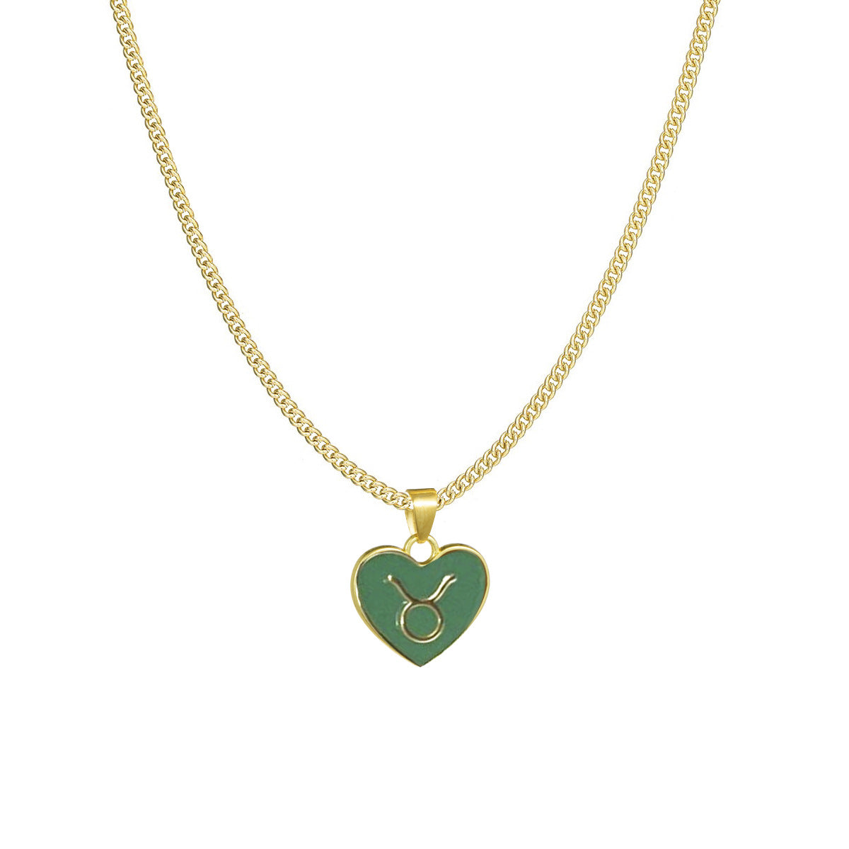 12 Constellation Love Necklace Ins Personalized Heart-shaped Necklace Clavicle Chain Fashion Jewelry For Women Valentine's Day Product information: Material:Alloy Style: Women's Shape: Heart Chain Style:Bamboo Chain Packing list: Necklace*1 Product Image: