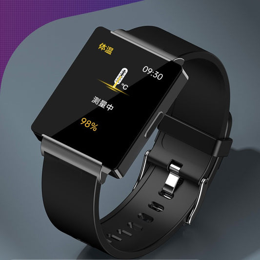 Smart Watch Body Temperature Blood Sugar Heart Rate Product information : Operation mode: touch+key. Wrist band material: tpu Strap style: sports Functions: waterproof, step counting, heart rate monitoring, blood pressure measurement, social entertainment