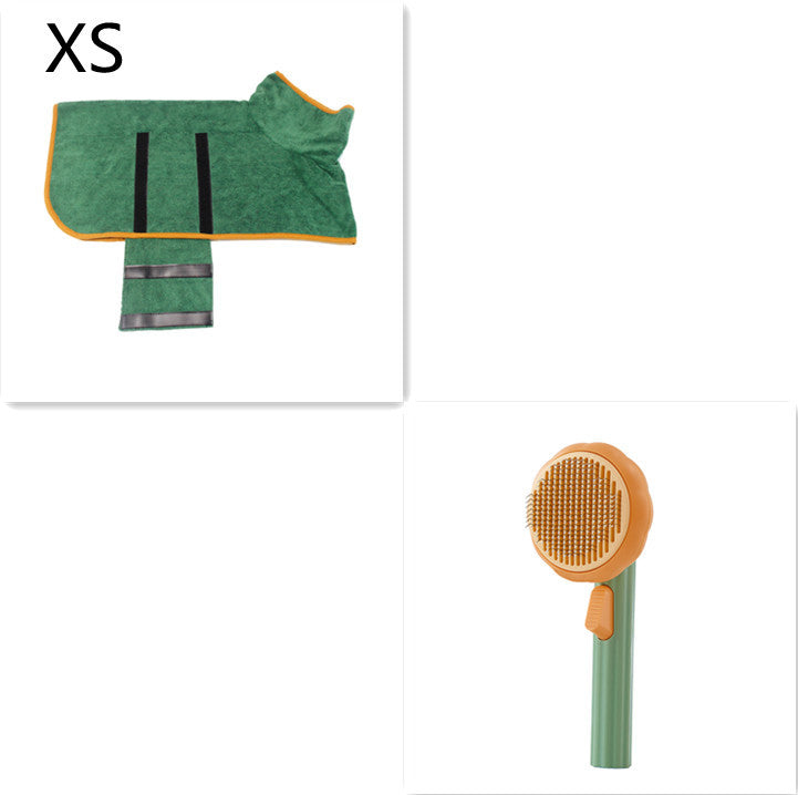 New Pet Cat Brush Hot Selling Hand-held Steel Wire Self-cleaning Comb Looper For Hair Removal Overview: 1. Promote blood circulation In the process of grooming pets, combing needles repeatedly massage the skin, which can promote blood circulation, increas
