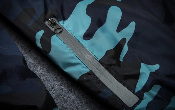 Covrlge Men Jacket Fashion Spring Men Brand Camouflage Jackets Casual Mens Coat Men's Hooded Luminous Zipper Coats MWJ011 Product material: Fabric name: chemical fiber blended Main fabric composition: polyester fiber (polyester) The content of the main fa