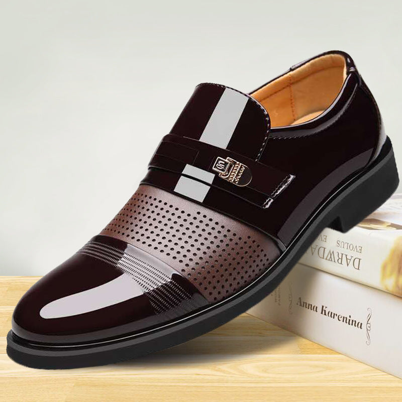 Dongdong Shoes Men's Formal Business Shoes Sandals Product information: Category: Leather shoes Vamp material: Artificial Pu Sole material: Rubber Upper height: Low upper Color: Black, brown Size information: Size: 38, 39, 40, 41, 42, 43, 44, 45, 46, 47,