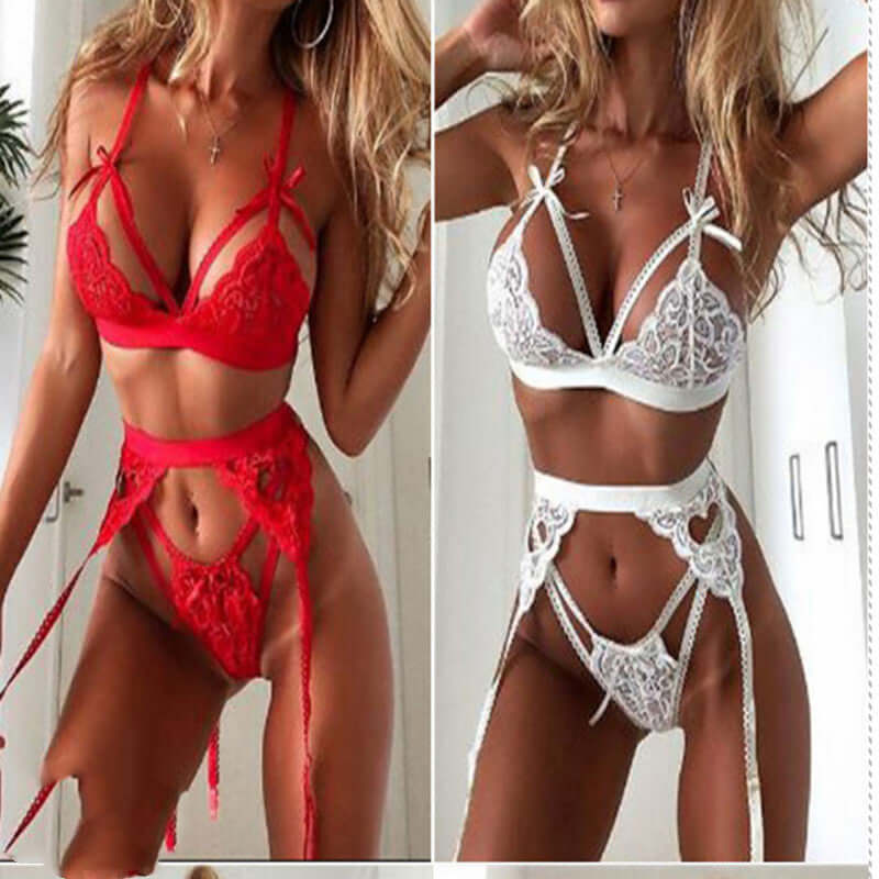 Sexy lingerie sexy doll lingerie Fabric name: lace Main fabric composition: polyester fiber (polyester) The content of the main fabric ingredient: 60 (%) Applicable gender: female Foreign trade: yes Style details: lace Cosplay: cute girl type Sexy Doll Li