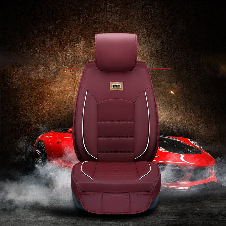 Car seat cushion cover Material: leather Processing customization: Yes Style: five seats Filler: Cotton Car seat cushion cover Material: leather Processing customization: Yes Style: five seats Filler: Cotton 0