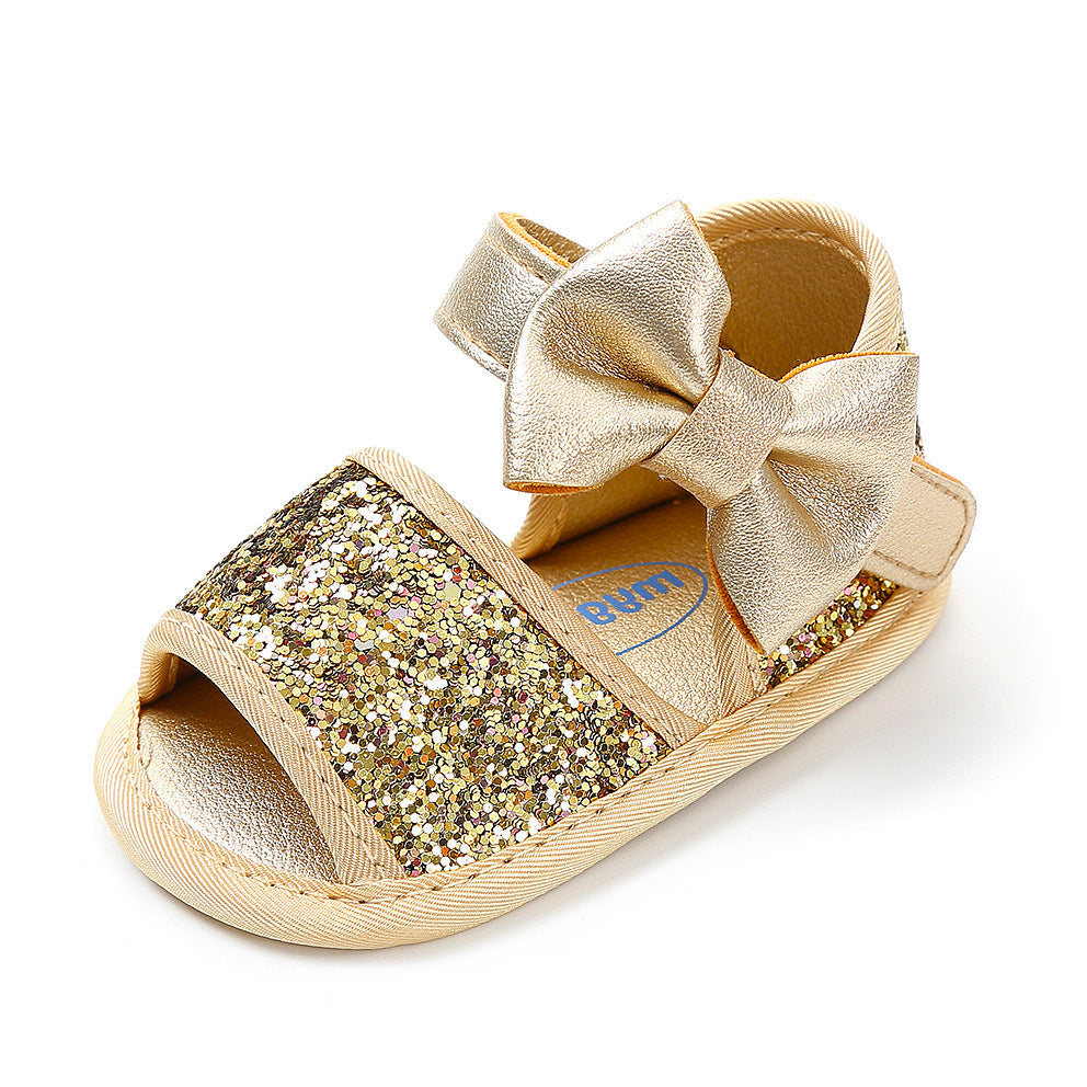 Baby shoes princess shoes sandals Whether there is a light: No Whether there is noise: No Upper height: low top Color: gold, pink Baby shoes princess shoes sandals Whether there is a light: No Whether there is noise: No Upper height: low top Color: gold,