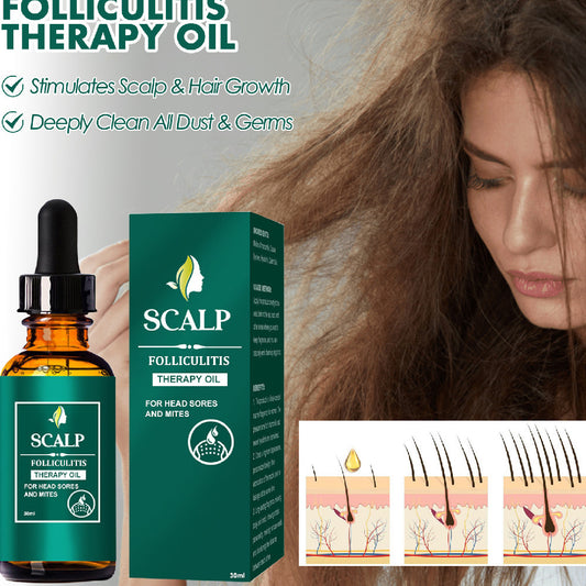 Scalp Deep Cleansing Recovery Oil Product information: Net content: 30ml Name: Scalp hair care essential oil Key words: Scalp Care Ingredients: Water, grape seed oil, ginger root oil, ginseng extract, herbal polygon extract, peppermint oil Packing list: E