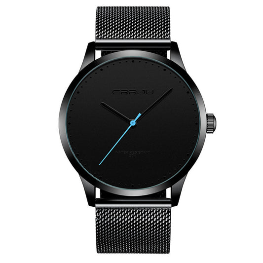 Stainless Steel Mesh Belt Fashion Watch Men Product information: Applicable people: male Style: leisure Waterproof: Yes Waterproof performance: 30M Movement type: quartz Movement brand: Pearl Mirror material: plexiglass mirror Case material: alloy Color: