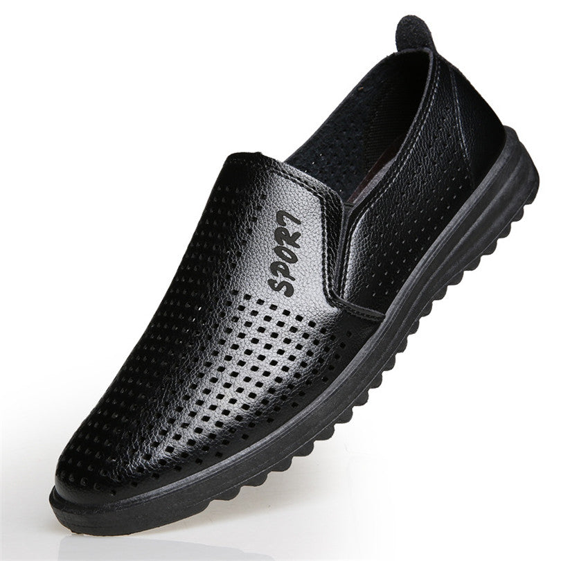 Sandal Hollow Leather Shoes For Men's Casual Sandals Product Information: Upper material: artificial PU Sole material: rubber Style: Casual Style: Business casual shoes Inner lining material: no inner lining Season of launch year (launch time) : Summer 20
