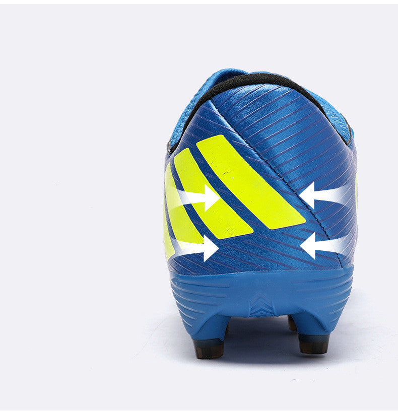 Outdoor High-top Football Boots Turf Soccer Cleats Kids AG Women Soft Football Shoes Product information Wearing style: front tie Function: non-slip Thickness: ordinary thick Processing method: printing Inventory type: whole order Inside material: mesh Su