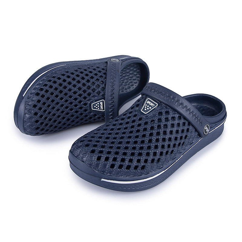 Men Women Summer Sandals Breathable Beach Shoes Product information: Toe shape: Round toe Popular elements: Color matching Inventory type: Whole order The fastest shipping time: 1 (day) Upper height: Low Back style: Back strap Gross weight: 0.25 Color: Wh