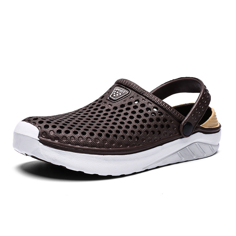 Summer Dongdong Shoes Men'S Dual Use Trend Small Size 36 Outdoor 37 Sandals Lovers Beach Baotou Sandals Product features: size ： 38,39,40,41,42,43,44,45,36,37 colour ： White, green, black, gray, brown, pink US EUR UK AUS JPN KOR 5 35 2,5 3.5 21 228 5.5 35