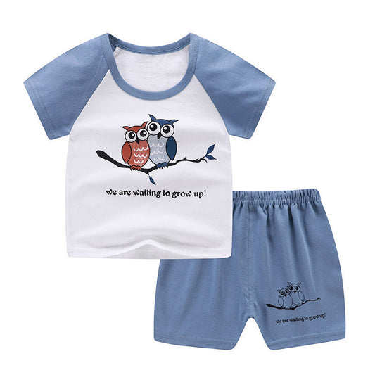 Summer Infant Newborn Baby Boy Clothes Children Clothing Set for Girls Kids T-Shirt Shorts 2PCS Outfits Cotton Casual Clothes Product information: Gender: unisex Style: positive Place of Origin: CN (source) Collar: round neck Item type: Set Close type: sw