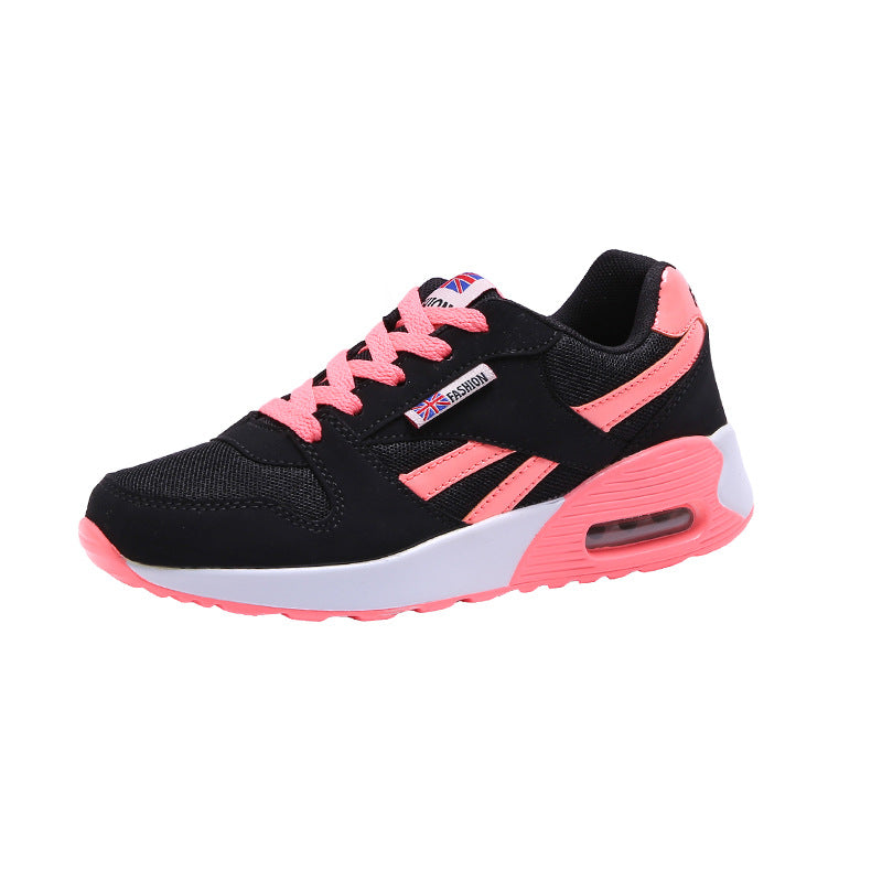 Summer Air Cushion Shoes Sport Women Sneakers Sport Breathable Running Shoes Womens Sports Shoes Product information style: Casual Popular elements: car suture Toe shape: round toe Upper material: mesh Heel height: low heel (1-3CM) pattern: plain Size Inf