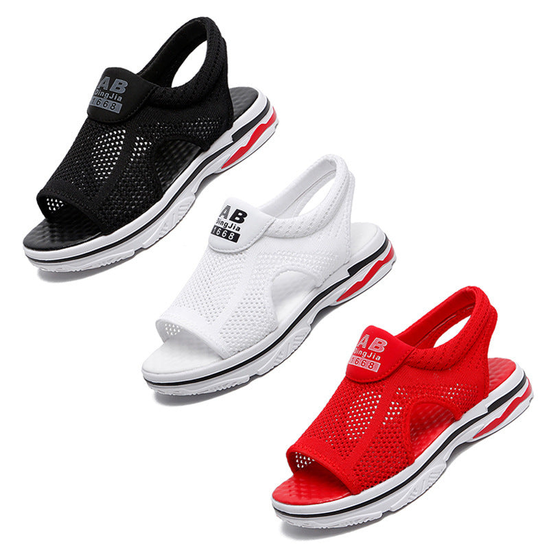 Casual Flying Woven Women'S Shoes Flat Hollow Student Soft-Soled Fish Mouth Shoes Product information Upper material: Canvas Sole material: Polyurethane style: Casual Toe shape: Fish mouth Popular elements: Waterproof platform, mesh Sole craft: Injection-