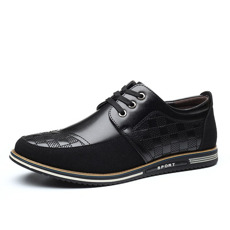 Autumn Men's Casual Shoes 46 Yards Large Size Lace-up Single Shoes Breathable British Driving Shoes Mens Shoes Single Shoes Product information: Product category: leather shoes Upper material: cowhide Sole Material: Rubber Upper height: low Inventory: Yes