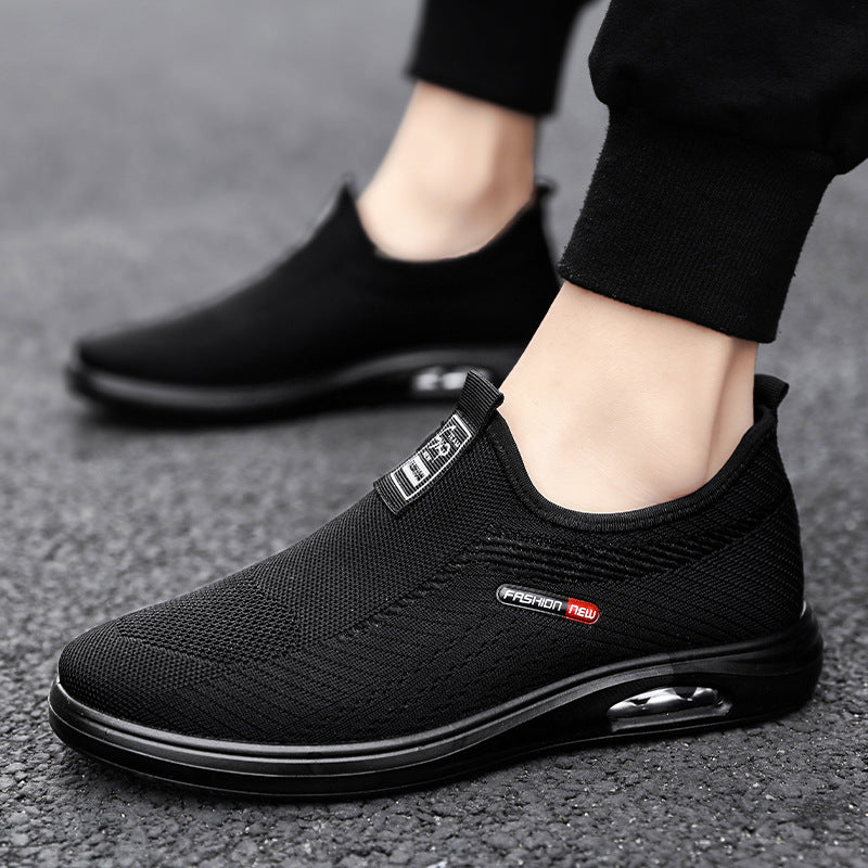 Men's Autumn Fly Woven Mesh Casual Sneaker Product information: Applicable sports: Universal Lining material: Cotton Color: F2119 black Gray, F2119 black red, F2117 black Gray, F2117 Black Upper height: low top Heel height: low heel (1-3CM) Size: 38, 39,