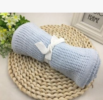 Giol Me Num Newborn Baby Blankets Super Soft Cotton Crochet Summer Candy Color Prop Crib Casual Sleeping Bed Supplies Hole Wrap Giol Me Num Newborn Baby Blankets Super Soft Cotton Crochet Summer Candy Color Prop Crib Casual Sleeping Bed Supplies Hole Wrap
