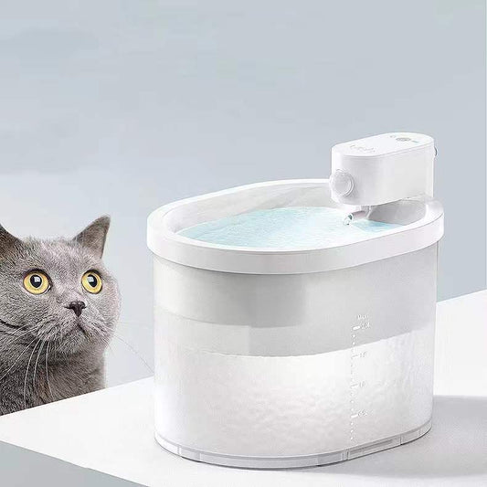 Youha Pet Cat Automatic Water Dispenser Intelligent Automatic Product information : Applicable object: cat Detachable: Detachable Color: Style 1: Second-generation water dispenser (with a filter element) Style 2: Second-generation ZERO filter element (6 p