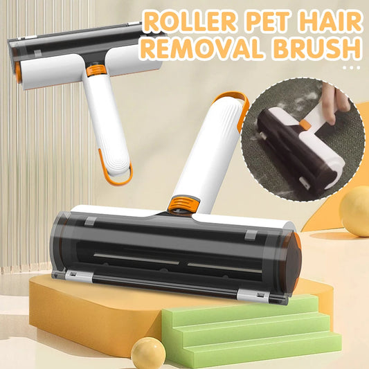 2 In 1 Pet Hair Removal Roller Multifunctional Portable Washable Hair Removal Brush Pet Supplies Overview: 1. Strong hair-removing effect effortlessly 2. Brush and brush your clothes and pants 3. Push and pull back and forth for automatic hair removal Pro