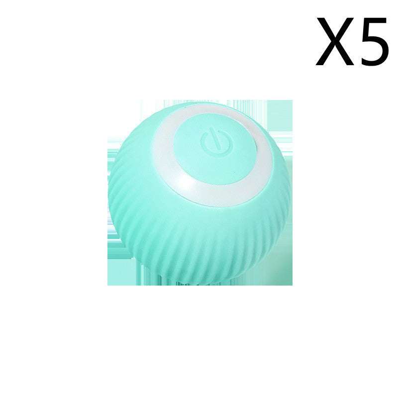 Cat Gravity Intelligent Rolling Ball Tease Toy Pet Automatic Rotating Ball Overview: 1. 43mm in "claw control" Different from the traditional rolling ball size on the market More suitable for cats The 'sense of control' of primitive hunting 2. Bionic Moti