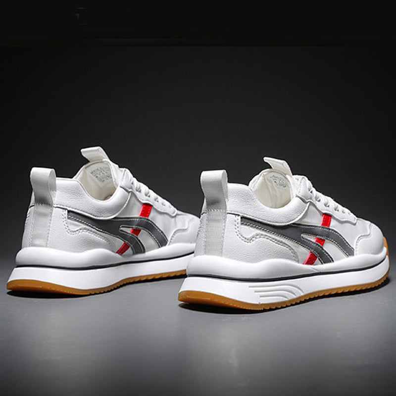 Men's High Quality Sneakers Breathable Fashion Man Running Tennis Shoes Product Information: Product Category: Loafers Suitable season: Summer, spring, autumn Popular element: car stitching Style: Simple Applicable gender: Male Pattern: Solid color Upper