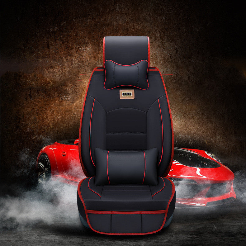 Car seat cushion cover Material: leather Processing customization: Yes Style: five seats Filler: Cotton Car seat cushion cover Material: leather Processing customization: Yes Style: five seats Filler: Cotton 0
