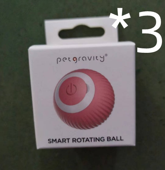 Cat Gravity Intelligent Rolling Ball Tease Toy Pet Automatic Rotating Ball Overview: 1. 43mm in "claw control" Different from the traditional rolling ball size on the market More suitable for cats The 'sense of control' of primitive hunting 2. Bionic Moti