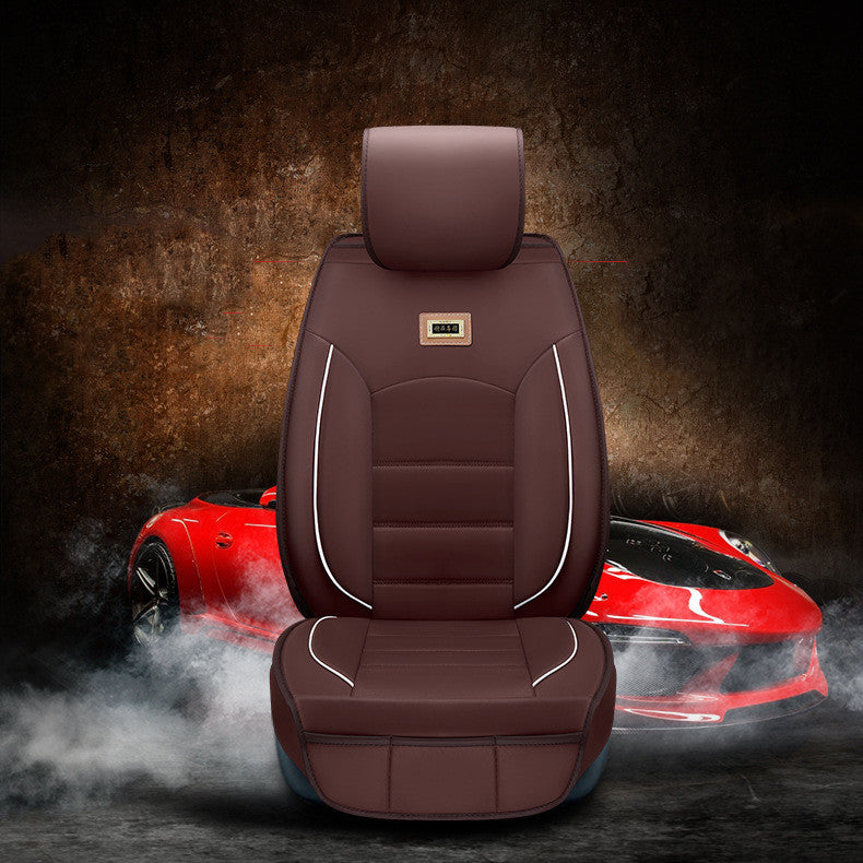 Car seat cushion cover Material: leather Processing customization: Yes Style: five seats Filler: Cotton Car seat cushion cover Material: leather Processing customization: Yes Style: five seats Filler: Cotton 0