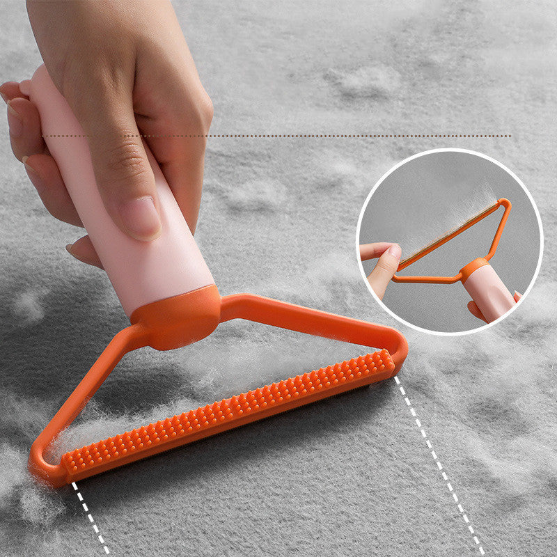 Pet Cat Dog Hair Remover Dematting Comb Double-sided Sofa Clothes Shaver Lint Rollers For Cleaning Pets Comb Brush Removal Mitts Brush Overview: 1. It is very suitable for washing clothes, bedding, furniture, and car interiors. 2. Clothes shaver You can u