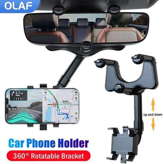 360° Rotatable Smart Phone Car Holder Looking for a safe, convenient way to use your smartphone while driving? Look no further than the 360° Rotatable Smart Phone Car Holder!This innovative car mount allows you to securely attach your smartphone to your c