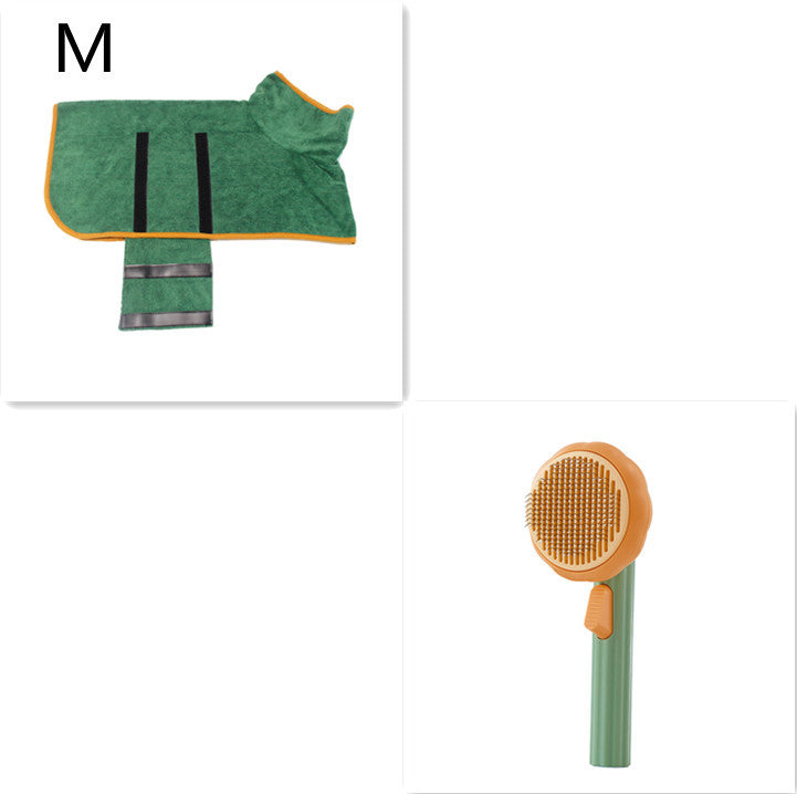New Pet Cat Brush Hot Selling Hand-held Steel Wire Self-cleaning Comb Looper For Hair Removal Overview: 1. Promote blood circulation In the process of grooming pets, combing needles repeatedly massage the skin, which can promote blood circulation, increas