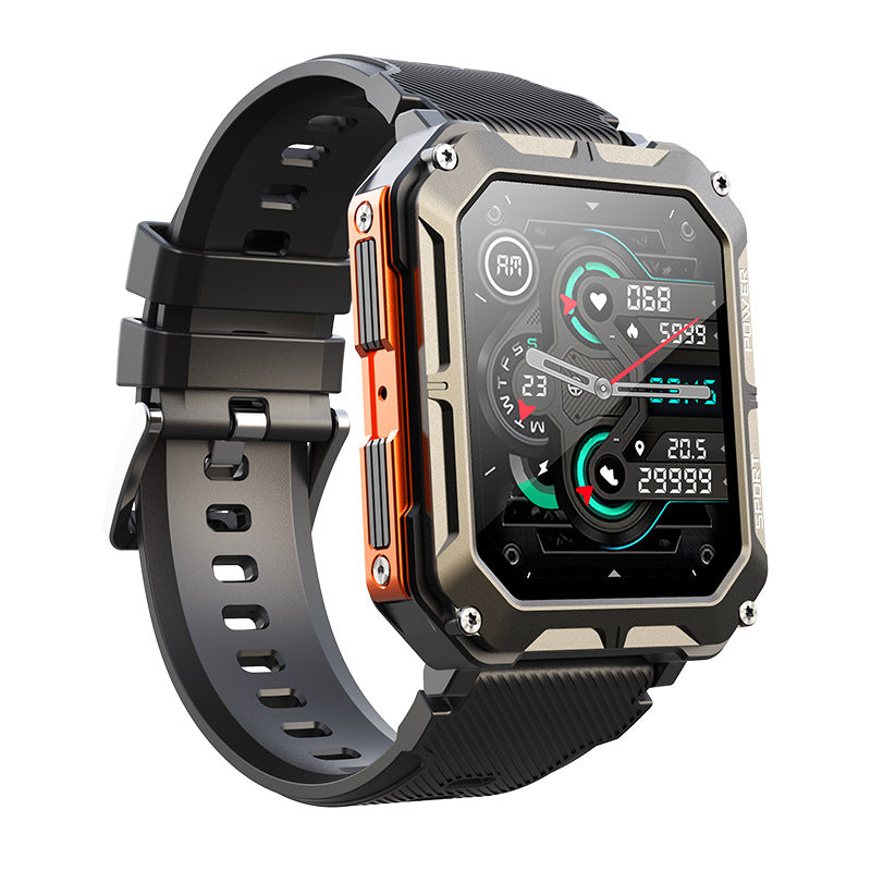 Heart Rate Bluetooth Calling Information Push Smart Bracelet Product information: Color: Black, Orange Applicable people: women, men, neutral, teenagers, couples, adults Battery capacity: 380mAh Operation mode: touch button Screen Type: TFT screen Product