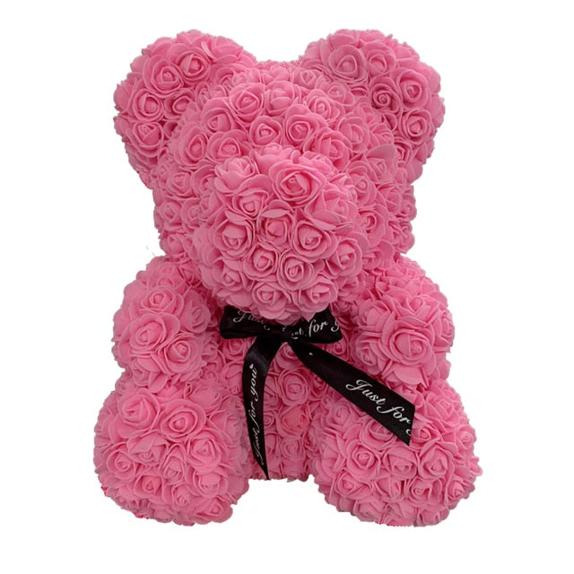 Rose Bear Heart Artificial Flower Our Rose Bear Heart Artificial Flower is the perfect way to show someone you care. This sophisticated symbol of appreciation comes in two sizes– 25 cm and 40 cm – making it perfect for a range of gift giving occasions. Th