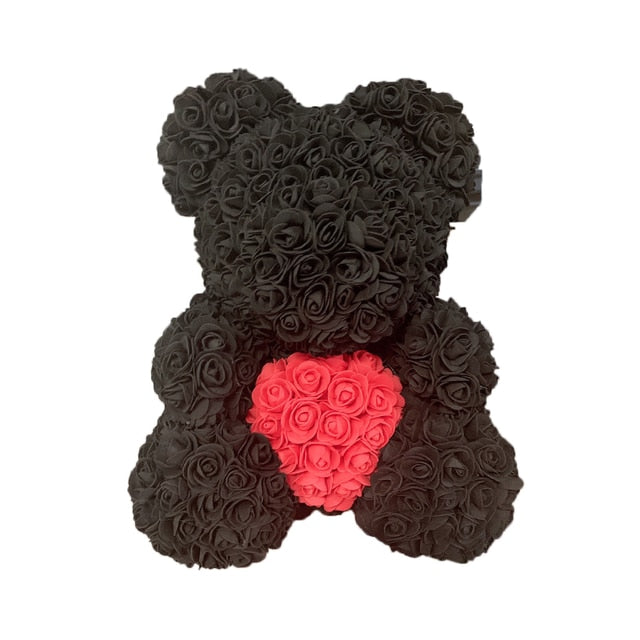 Rose Bear Heart Artificial Flower Our Rose Bear Heart Artificial Flower is the perfect way to show someone you care. This sophisticated symbol of appreciation comes in two sizes– 25 cm and 40 cm – making it perfect for a range of gift giving occasions. Th