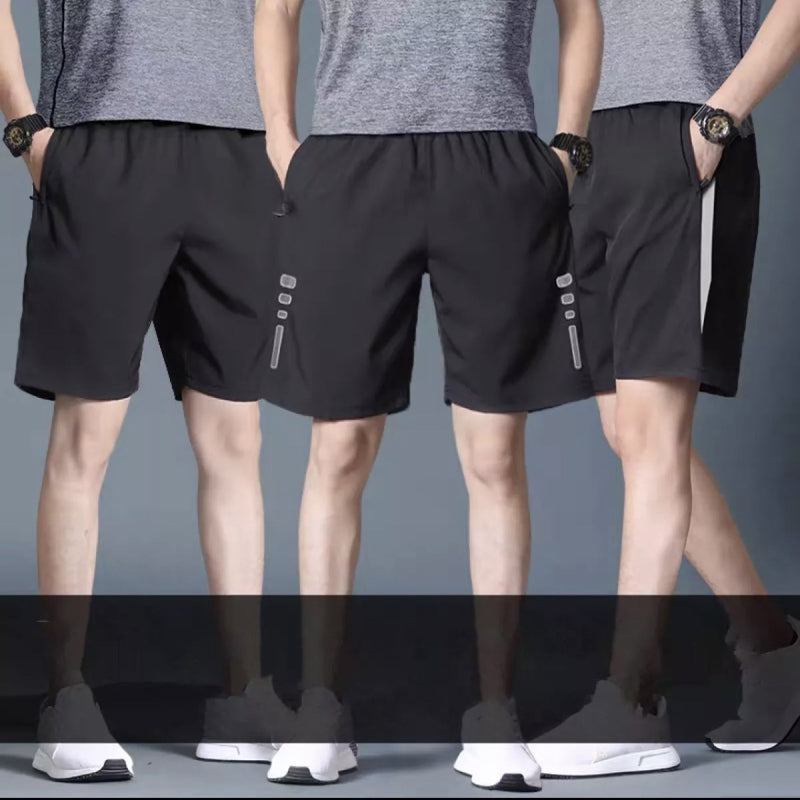 Men's Summer Relaxed Sports Fitness Shorts Product information: Style: Sports Pant type: loose fitting Length: shorts Suitable for: young people Main fabric composition: polyester (polyester) Color: Water droplets, check, solid color Size Information: Siz
