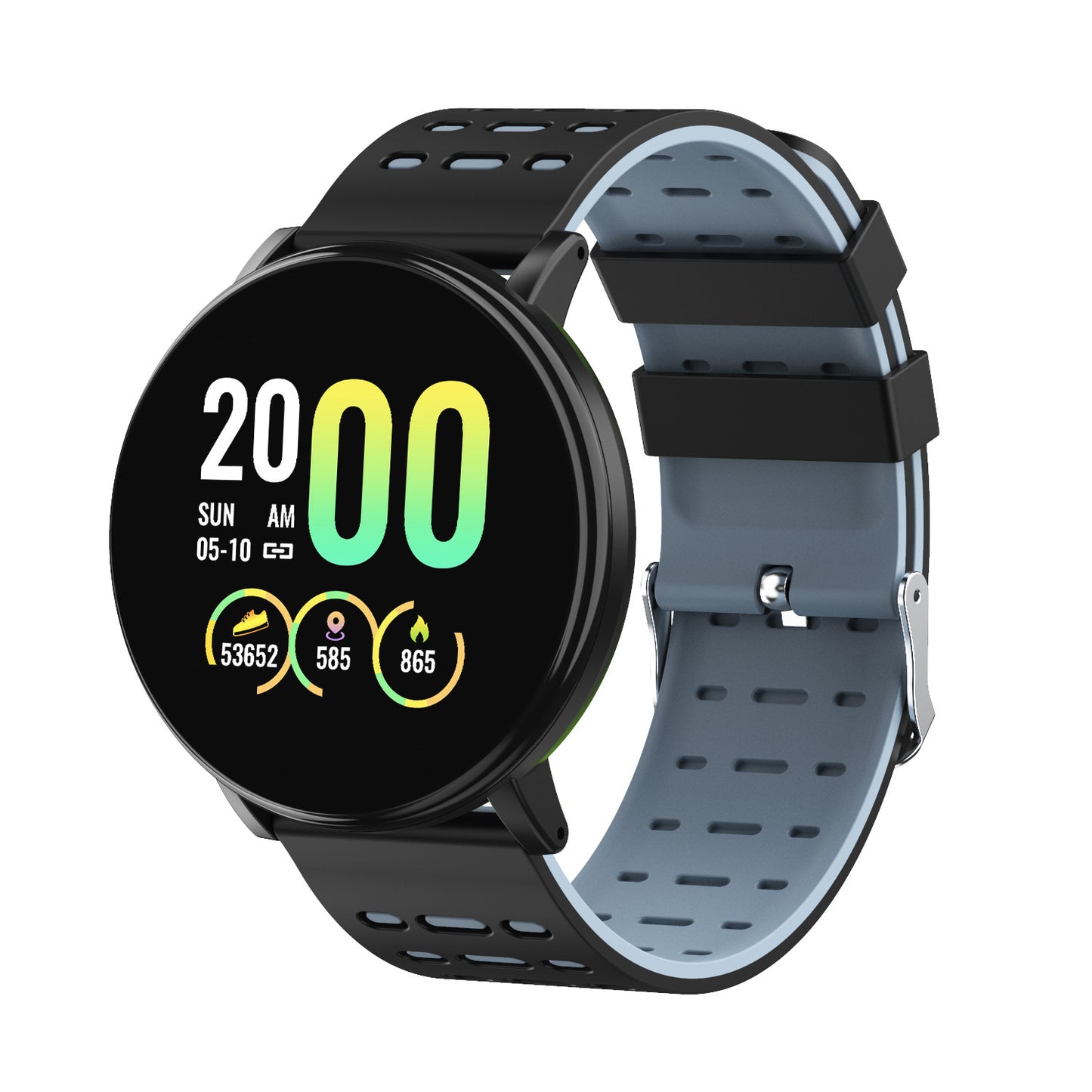 Smart watch heart rate monitor exercise Applicable platform: fully compatible Applicable people: children, business, general public, fashion, adults, the elderly, gift orders Screen material: glass Wearing method: wrist strap Additional functions: step co