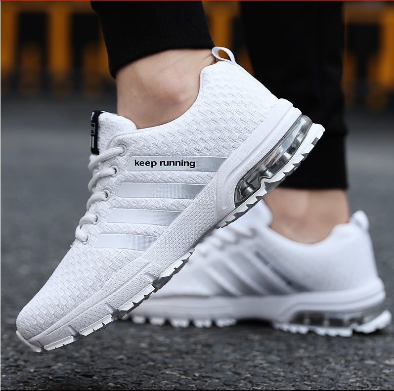 Best selling couple sports shoes breathable mesh outdoor men and women running shoes sports shoes fitness jogging shoes men Product information: Sole material: EVA Upper material: fly woven mesh Color: 8877 white, 8877 blue, 8877 gray, 8877 red, 8877 blac