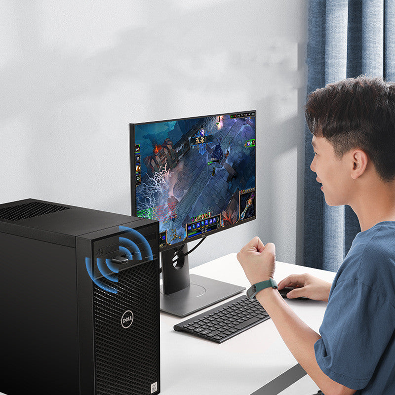 Usb Wireless Network Card Computer Wifi Receiver Product information: Name: USB wireless network card Model: CM448 Interface:USB Chip type: RTL 8811CU Package size: 92x92x15 mm Product net weight: 5g Weight with packaging: 30.5g Specifications: 650M dual