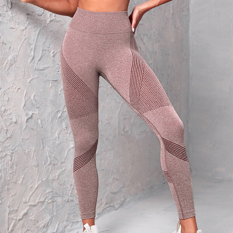 High Waist Seamless Yoga Pants Women's Solid Color Dot Striped Print Butt Lifting Leggings Fitness Running Sport Gym Legging Outfits Overview: Unique design, stylish and beautiful. Good material, comfortable wear. A variety of colors, any choice. Product