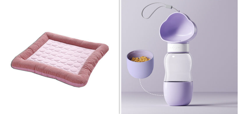 Pet Cooling Pad Bed For Dogs Cats Puppy Kitten Cool Mat Pet Blanket Ice Silk Material Soft For Summer Sleeping Blue Breathable Overview： 1. Cooling Material: The cooling mat is made of high-tech cooling cloth, which makes your pet enjoy a better cooling e